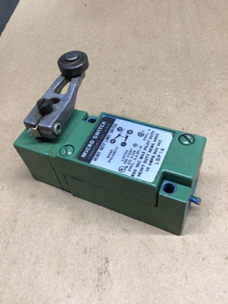 MICRO SWITCH LSP1A LIMIT SWITCH #4010F310