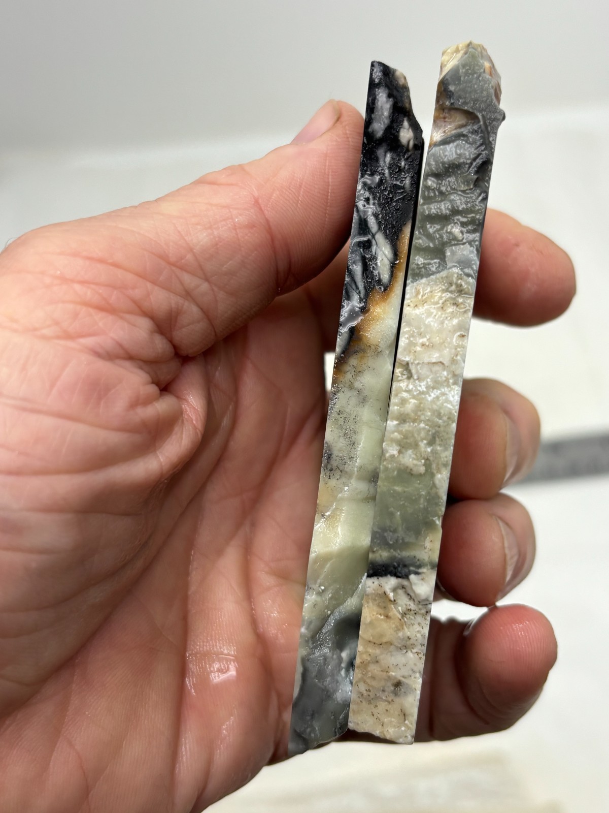 Picasso Marble (Jasper) Slabs Cabbing Lapidary Utah Combo Ship Avail