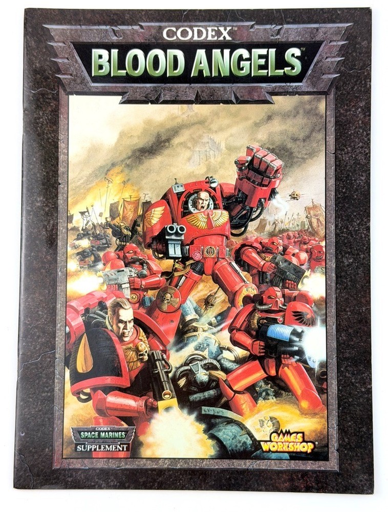 Games Workshop Warhammer 40K Codex Blood Angels + Eldar Paperback Books