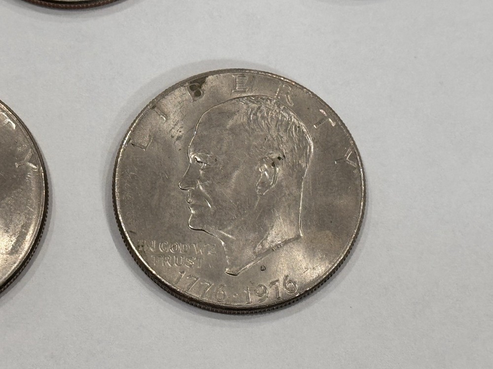 (12) Eisenhower Bi-Centennial Dollar 1 ONE DOLLAR
