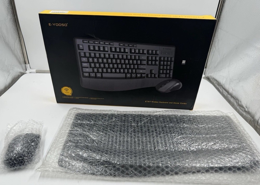 E-yooso Key Board And Mouse Combo Wireless E787
