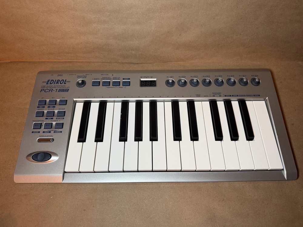 Edirol PCR-1 USB Interface/ Mini Keyboard Controller Only | Silver