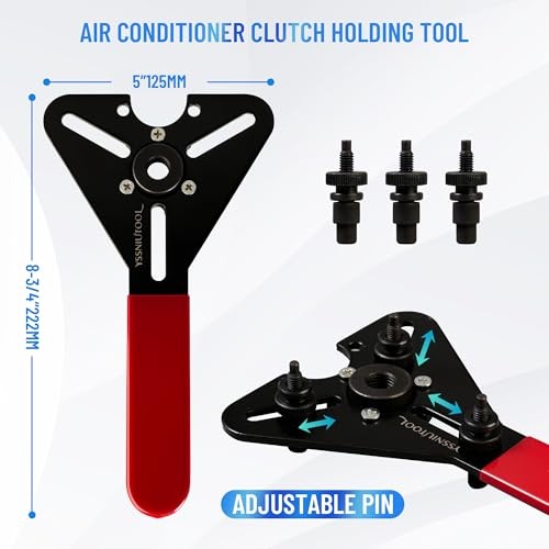 Air Conditioner Clutch Holding Tool A/C Compressor Clutch Remove Install Kit