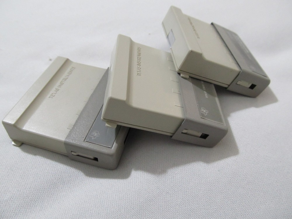 Texas Instruments CC-40 Solid State Cartridge Software - Math Statistics Finance