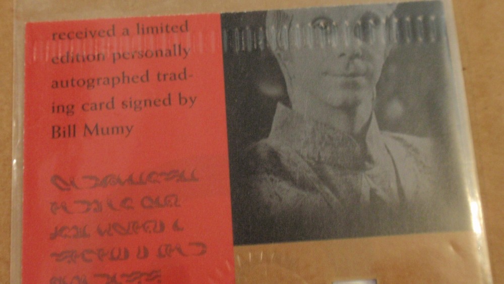 FLEER SKYBOX OFFICIAL AUTHENTIC AUTOGRAPH BILLY MUMY BABYLON 5