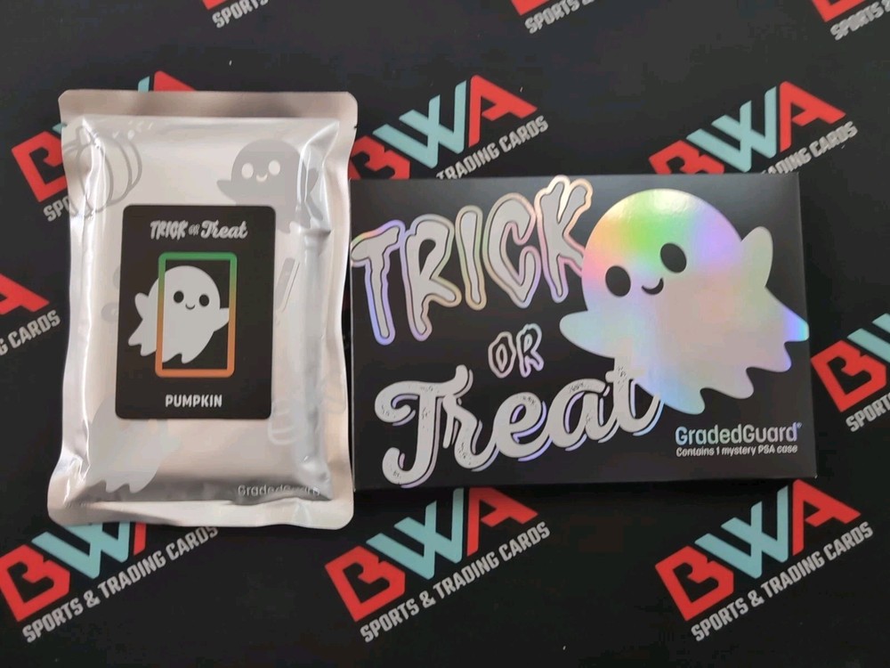 GradedGuard PSA Graded Case Guard Protector Trick Or Treat Pumpkin SEALED