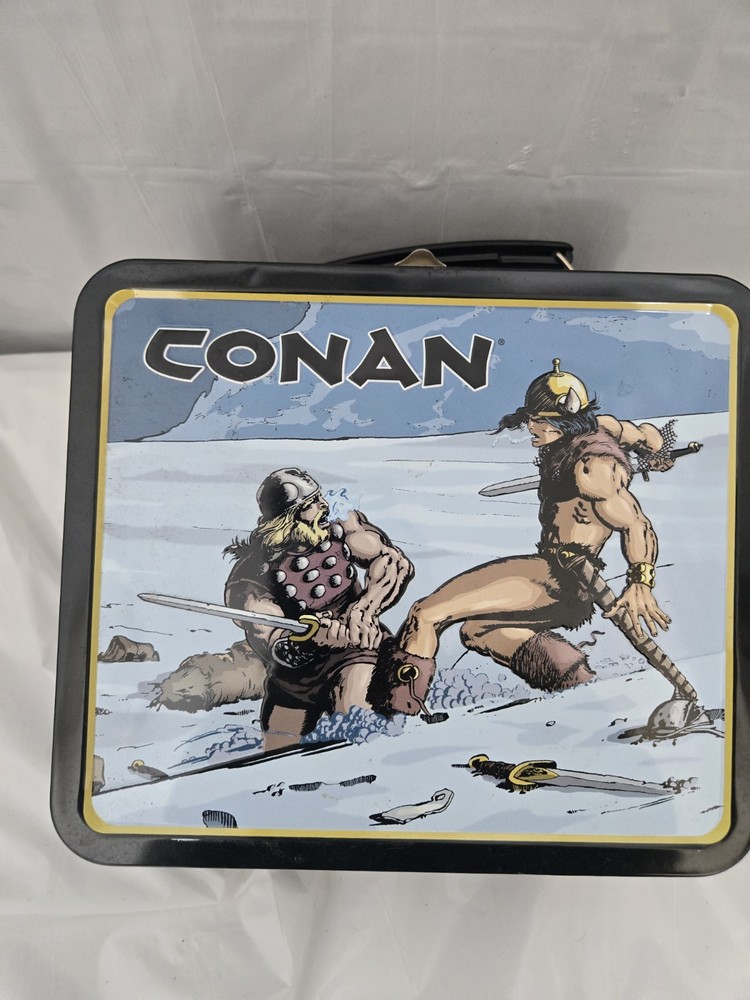 Conan Lunchbox Barry Windsor-Smith Robert E. Howard New Lunch Box PLASTIC WRIPPE