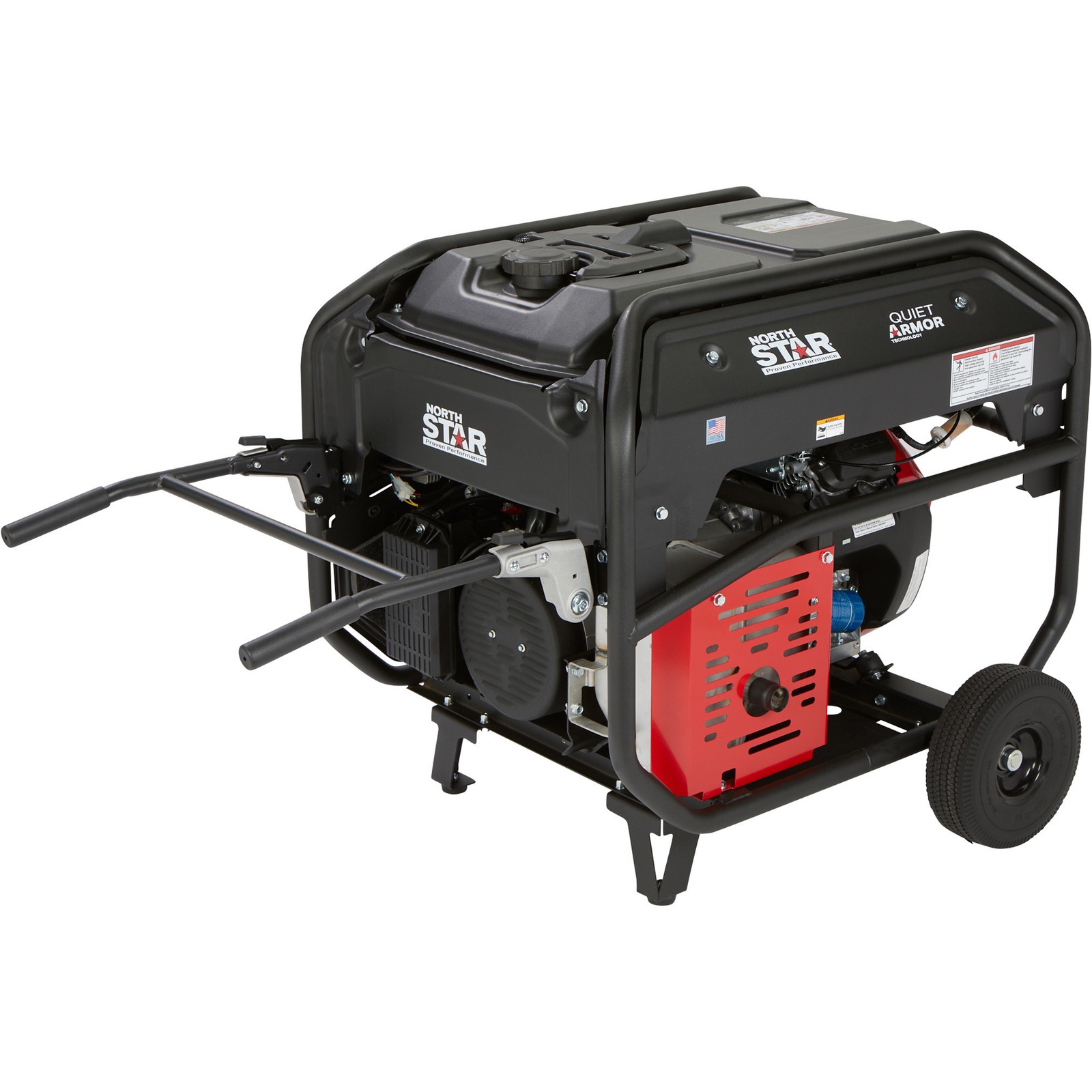 NorthStar Quiet Armor Commercial-Grade Portable Generator, Honda GX690 V-Twin