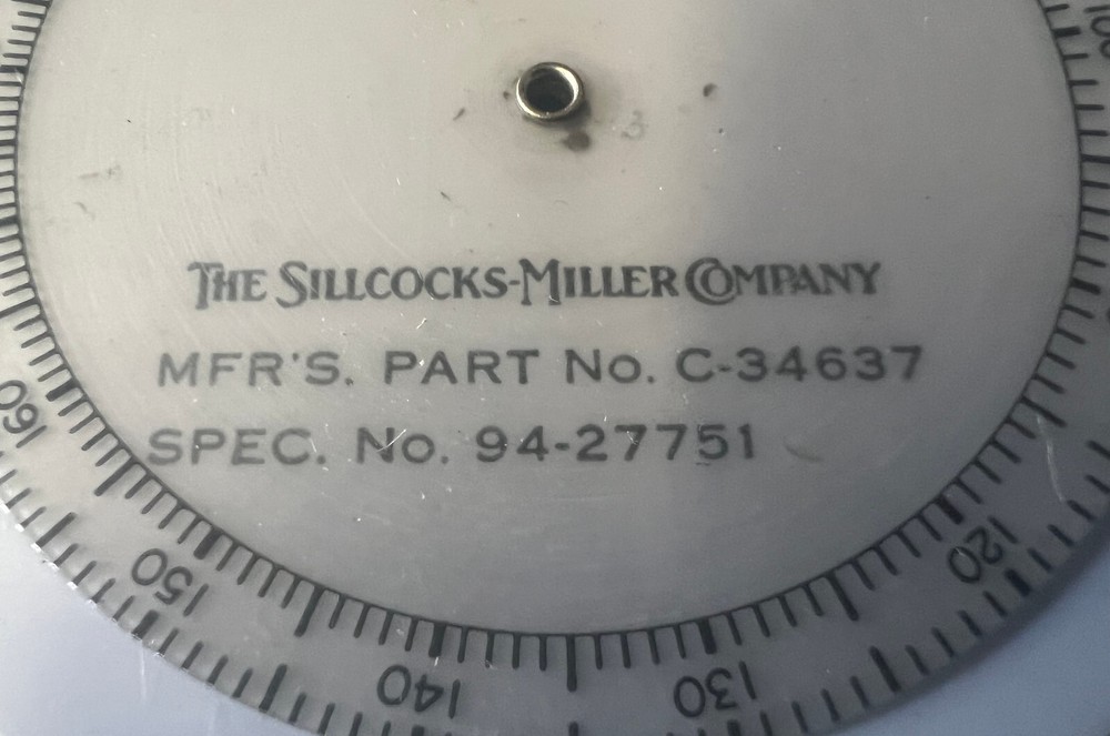 ARMY AIR CORPS TYPE D-3 TIME & DISTANCE COMPUTER