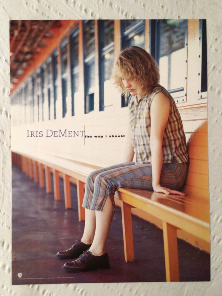 Iris DeMent 1996 Promo Poster The Way I Should