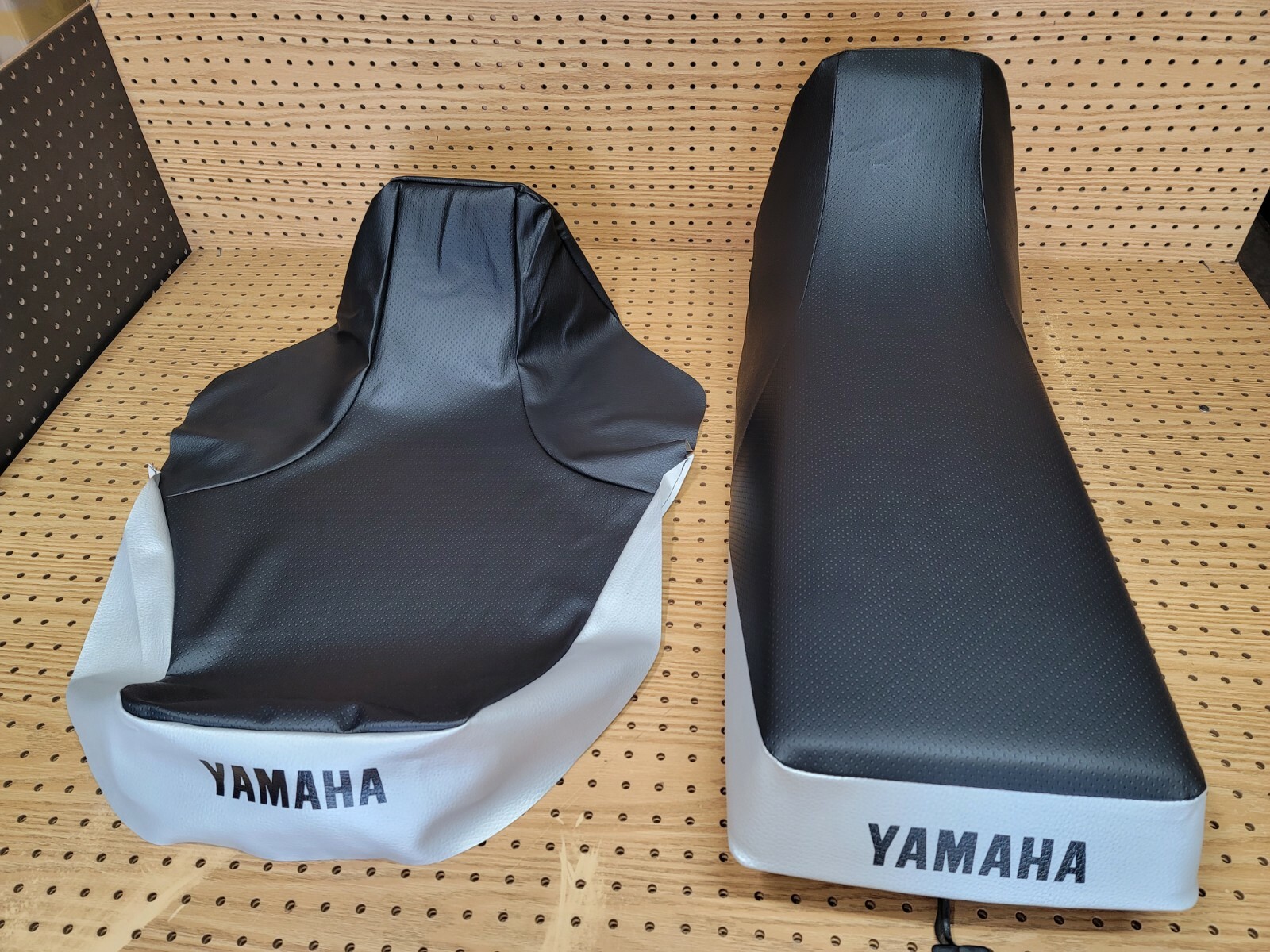 YAMAHA BANSHEE 350 YFZ350 SEAT COVER 1987 TO 2006 (BLACK&SILVER) [Y*-161]