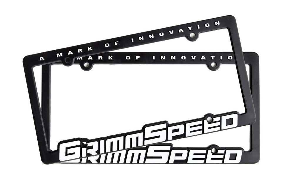 Grimmspeed License Plate Frames (Pair/2)     111002