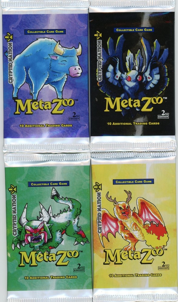 Metazoo Cryptid Nation Second Edition Booster Pack - Random Artwork - New/Sealed