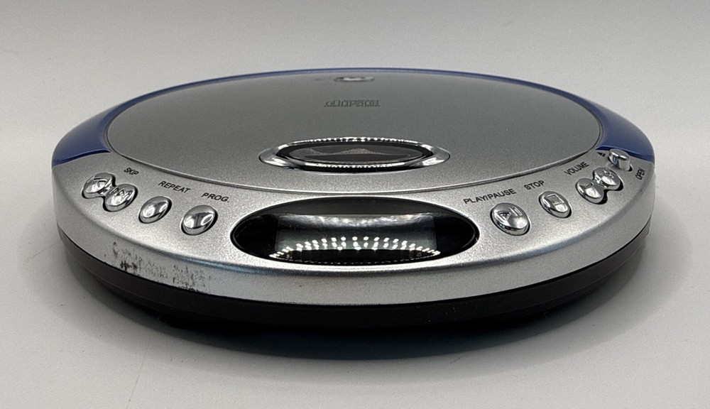 Durabrand Discman CD-566 Audio Portable CD Player View Blue