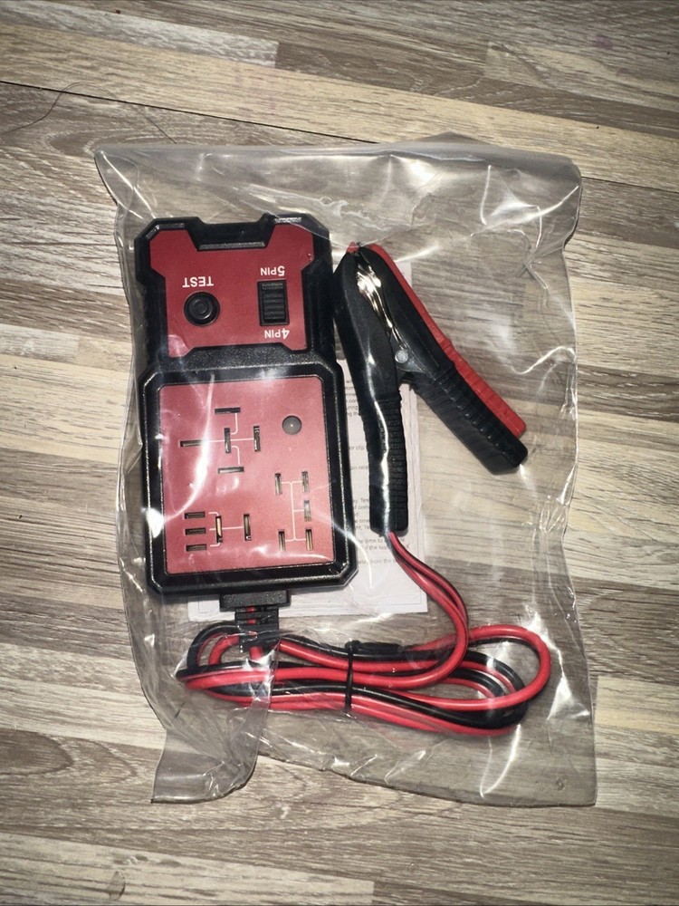 12V-RelayTester LEDIndicator Light BatteryChecker Electronic RelayTester
