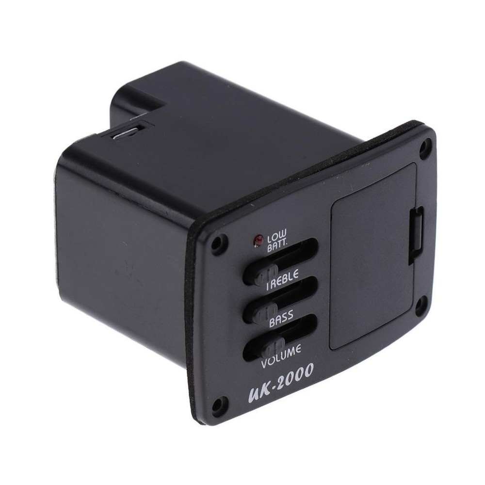 1 Set Ukulele Piezo Pickup Equalizer DIY Ukulele Accessory