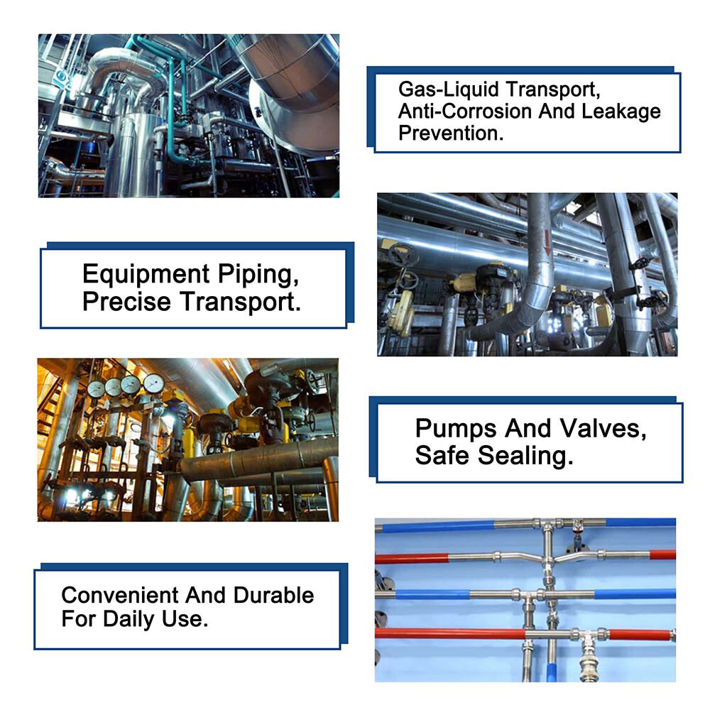 Stainless Pipe Fitting Tee Connector T-Shape Female Male Thread 1/2" 3/4" 1" 2"