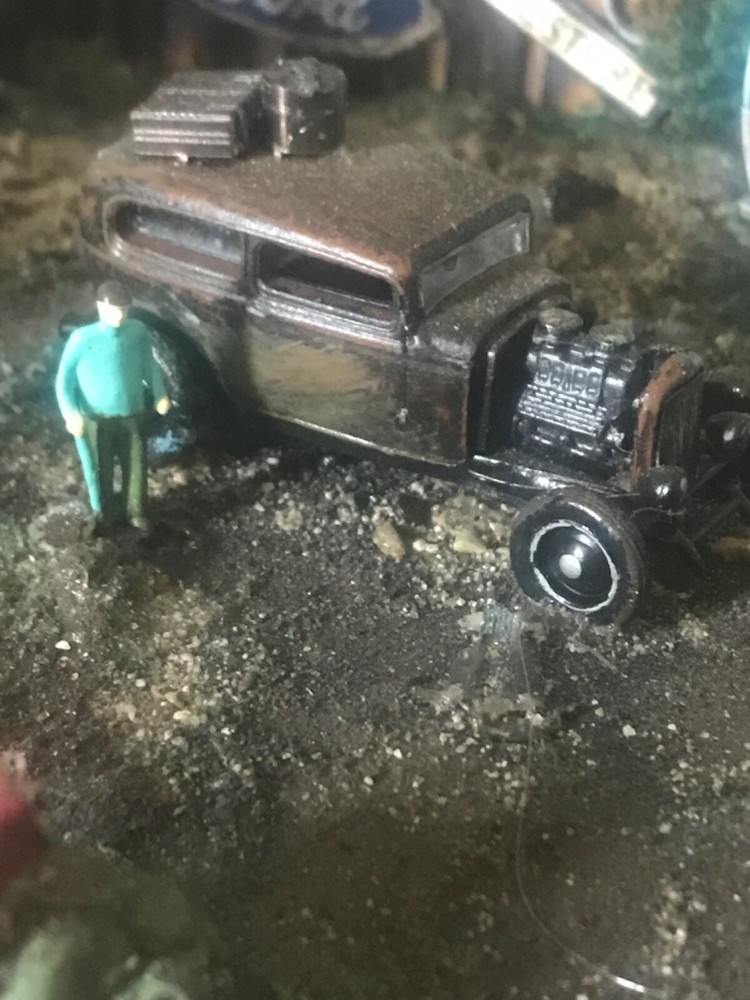 scratch built 1/64 diorama. Detailed look!!!