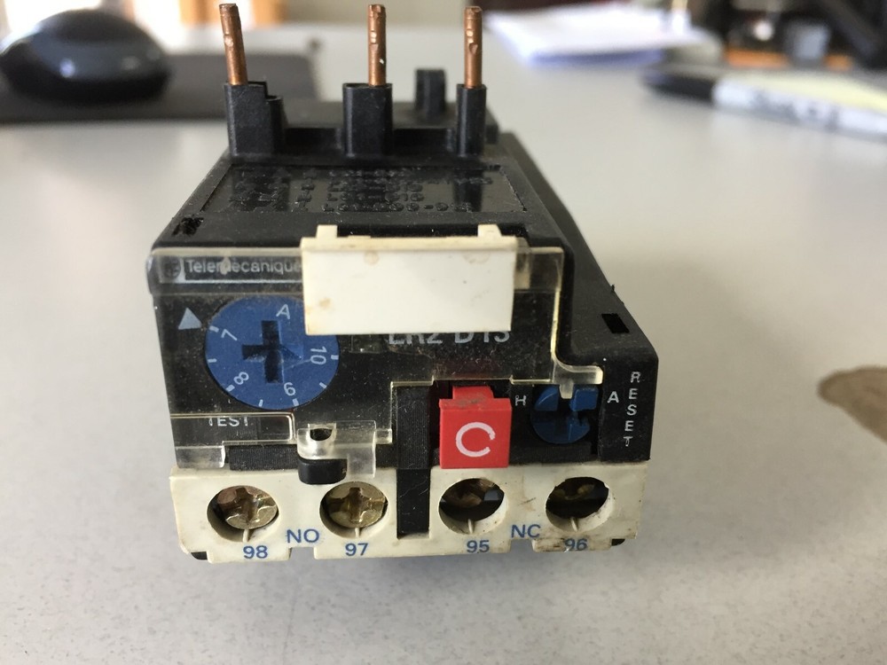 TELEMECANIQUE LR2 D1314 OVERLOAD RELAY