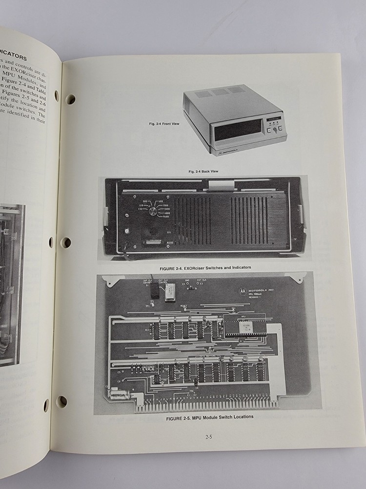 Original Vintage Motorola M6800 Microprocessor Manuals Guides Retro Computing