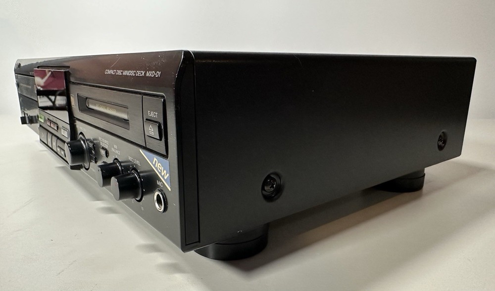 Sony MXD-D1 CD MD MiniDisc Deck Recorder Player With Remote - Please Read