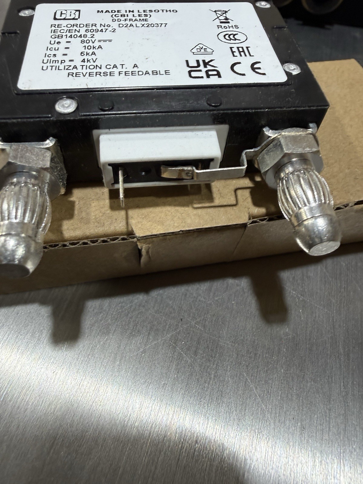 CBI / D2ALX20377 / 15 AMP BREAKER