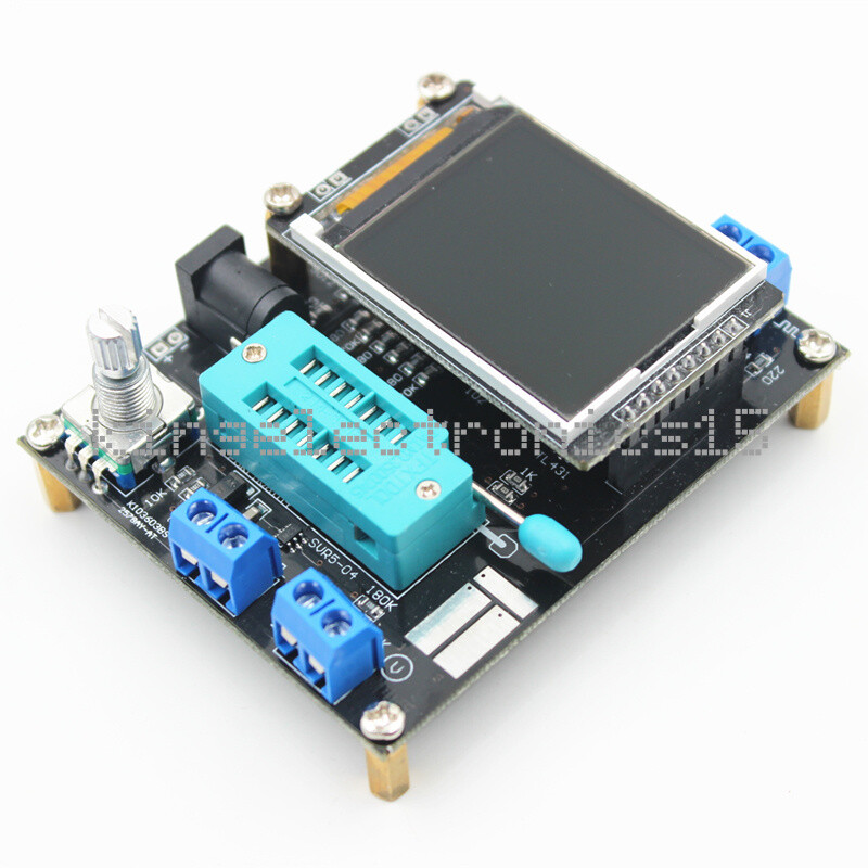 1X GM328A Transistor Tester Diode Capacitance ESR Voltage Frequency Meter Wave