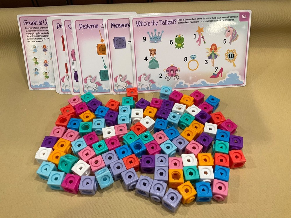 Learning Resources MathLink Cubes Fantasy Set