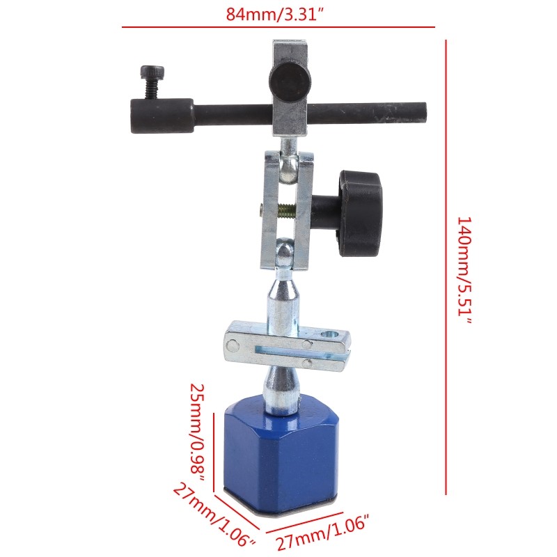 Base Stand Base Arm Fitting for Digital Dial Indicator Gauge Durable