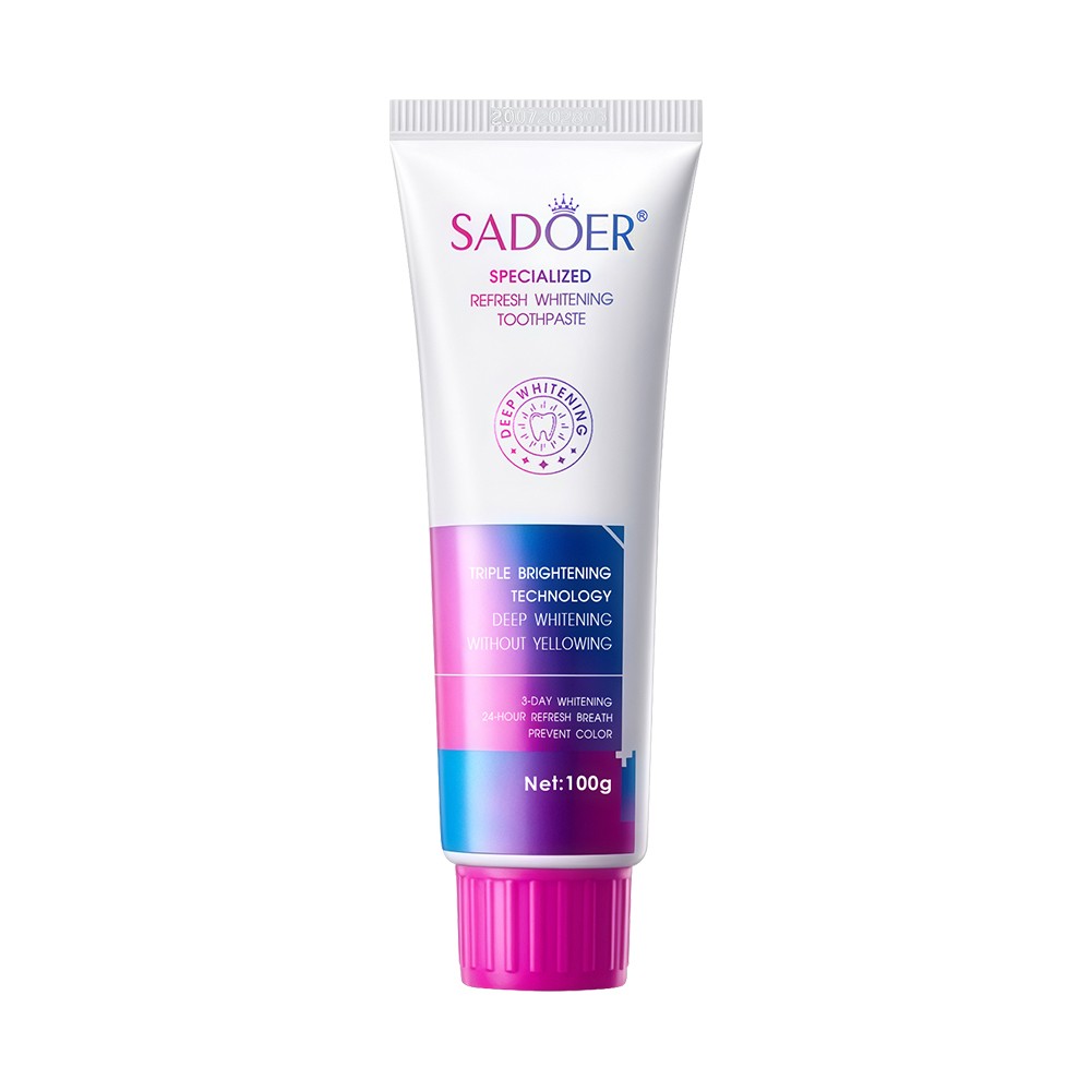2x Teeth Whitening Toothpaste Remove Tooth Stain Deep Teeth Clean Fresh Breath