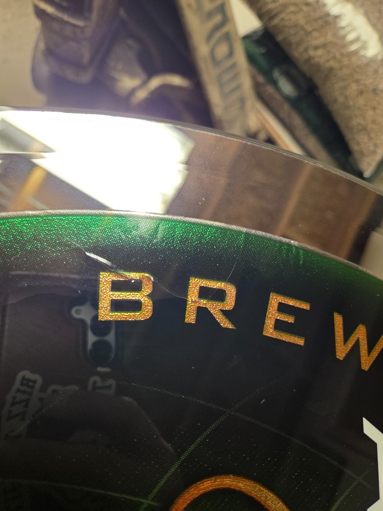 2002 Anheuser - Busch World Select Beer Glass Mirror