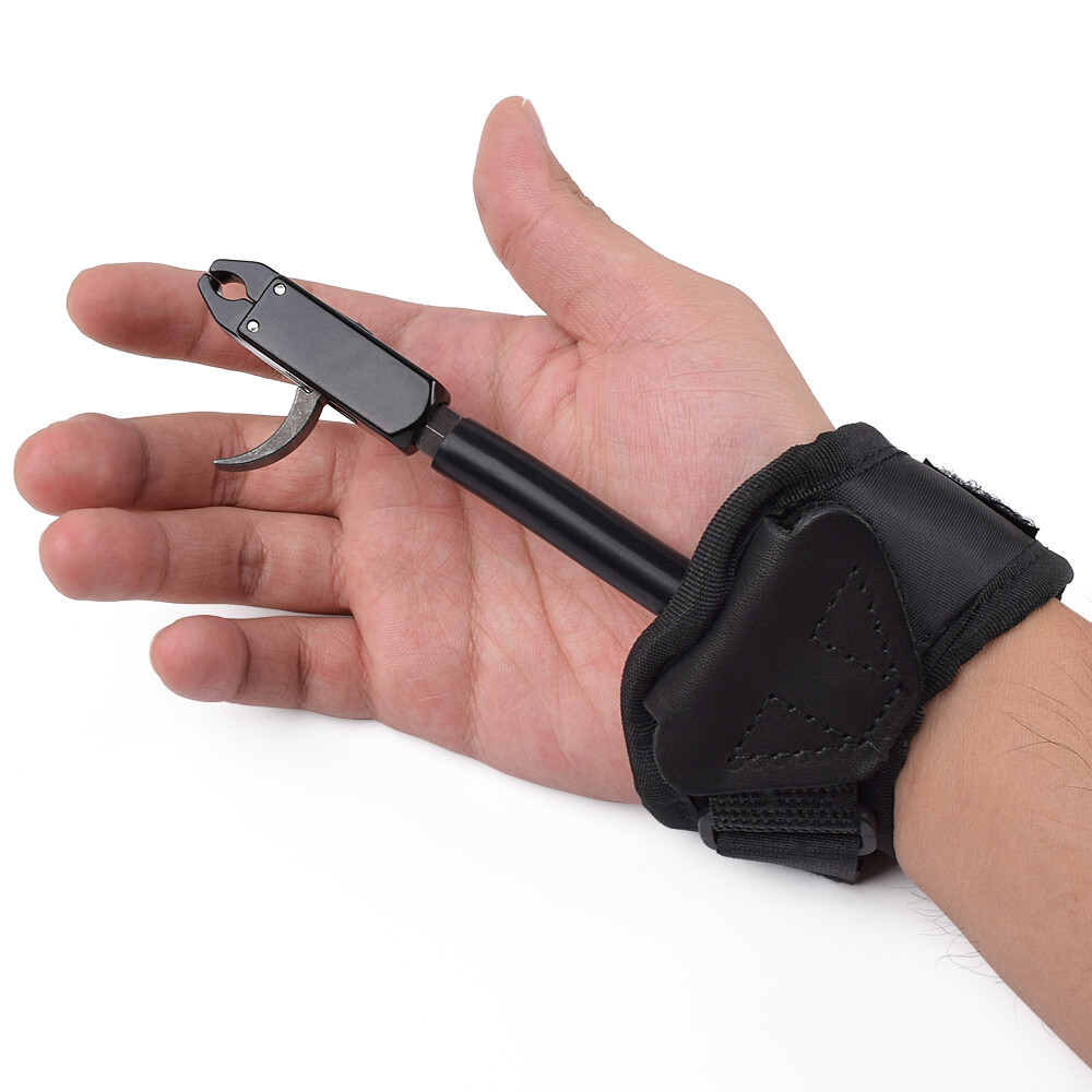 Archery Release Aid Compound Bow Wrist Release Adjustable Strap Quick Trigger US
