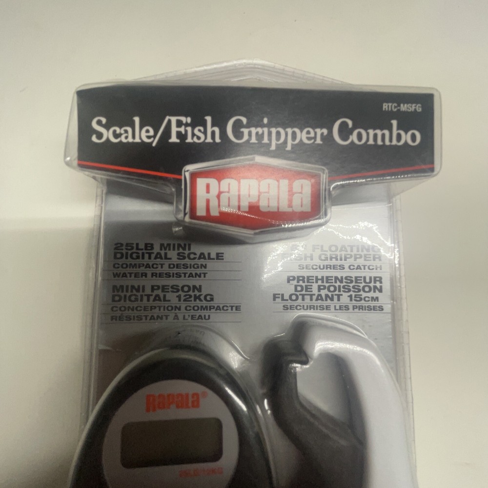 Rapala 25lb Mini Scale & Fish Gripper Combo RTC-MSFG