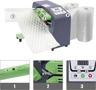 Air Pillow Maker Machine - 110V Bubble Cushion Packaging Solution