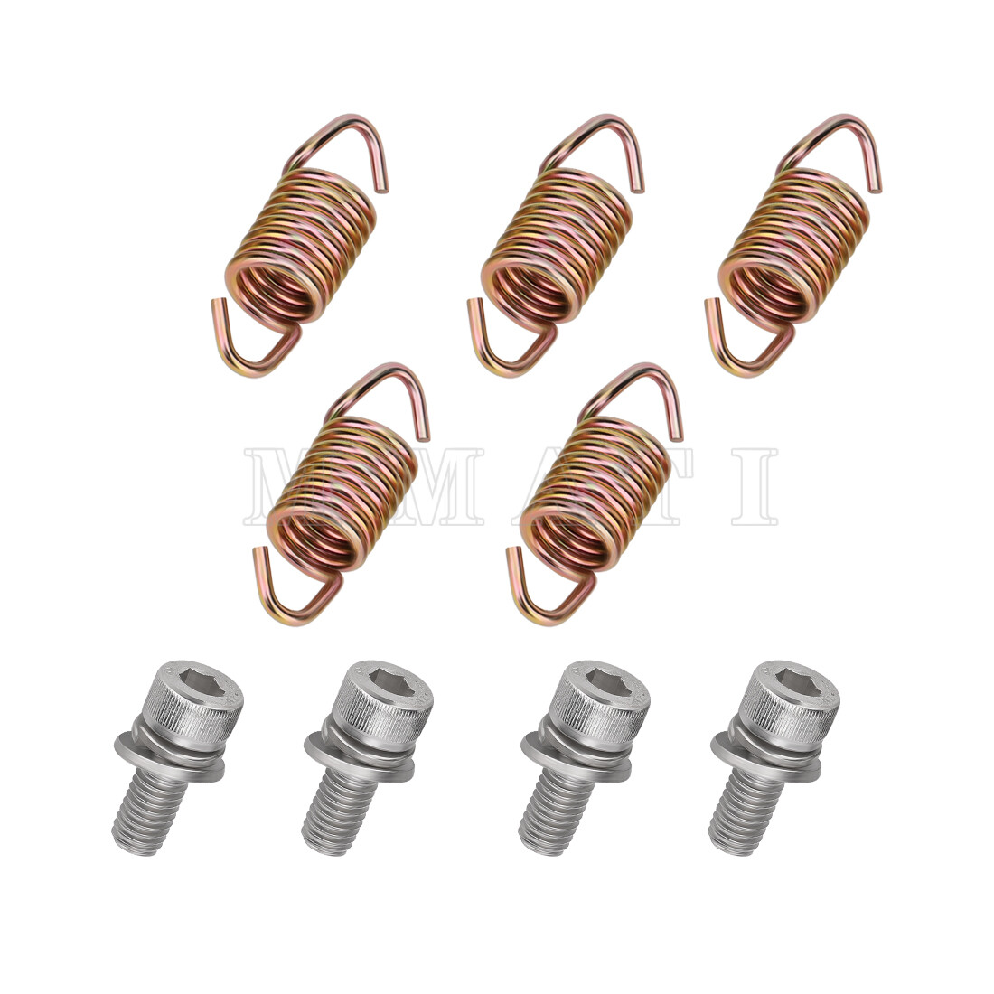 Exhaust Manifold Gasket Spring Rebuild for Polaris Sportsman 600 2003 2004 2005