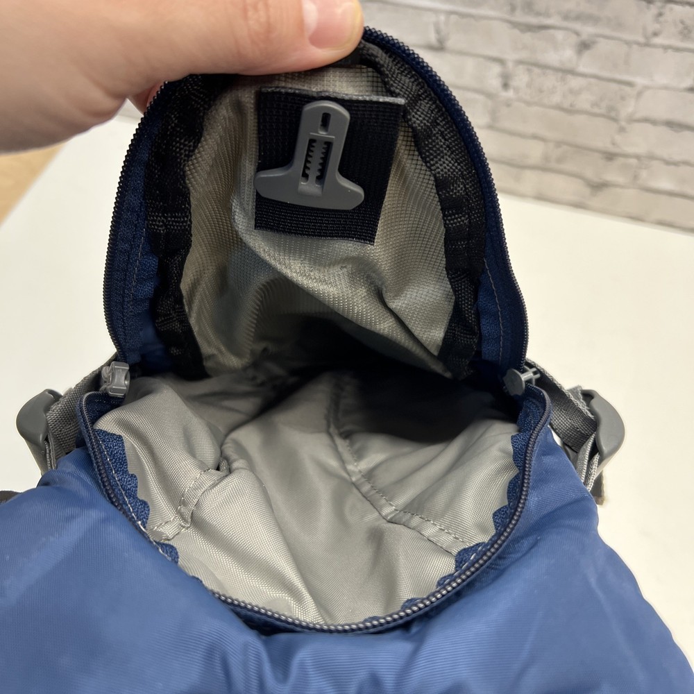 CamelBak Mini M.U.L.E. Kids Hydration Backpack 50 oz Blue/gray With Bladder