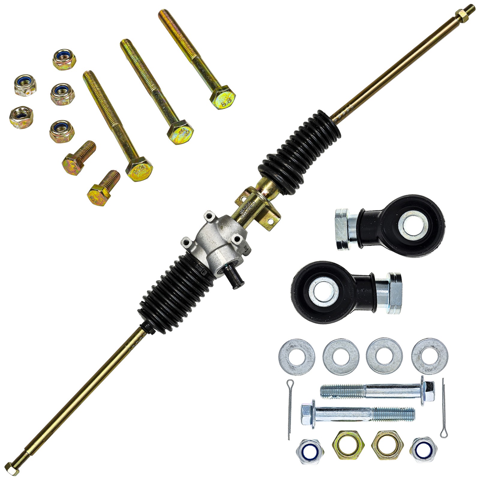 Steering Rack Tie Rod End Kit for Polaris Ranger 500 XP 700 Crew 1822636 7061138
