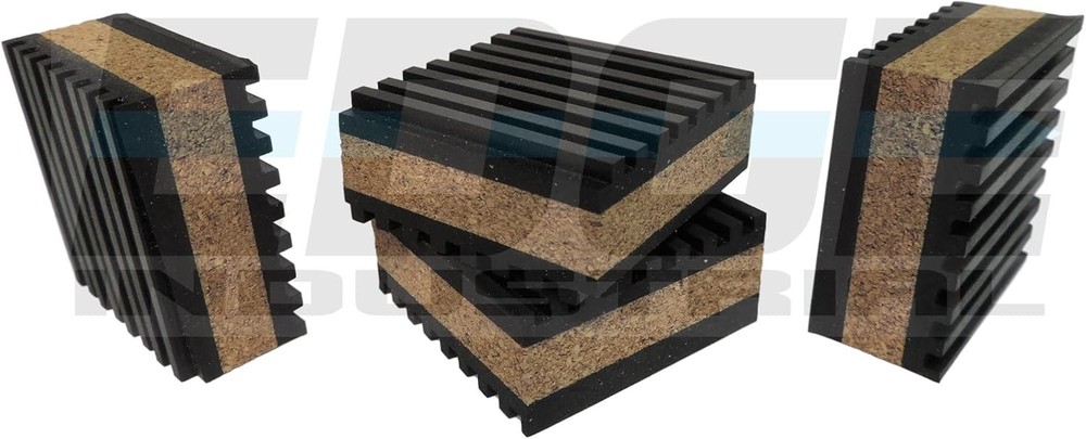 4 Pack Anti Vibration Rubber and Cork Pads