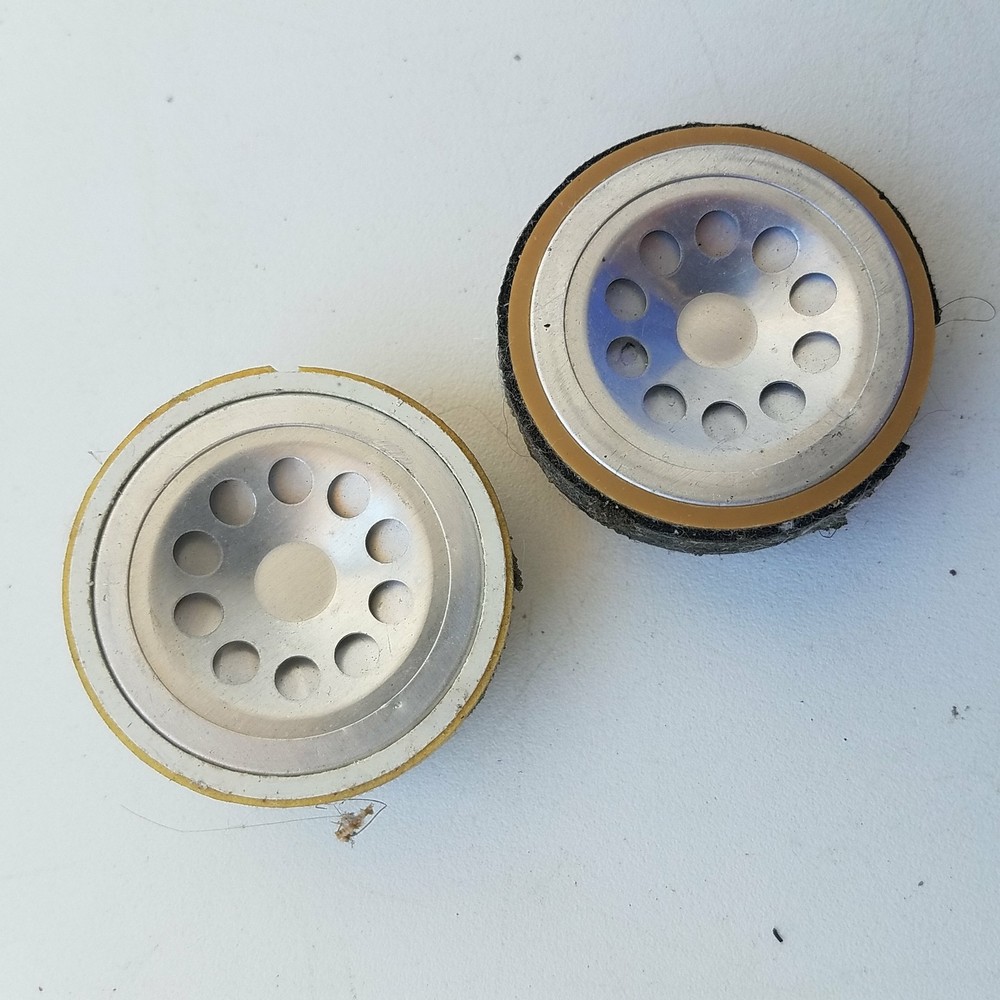 Round Telephone Speaker and Microphone Set Dynamic 2-Inch Diameter