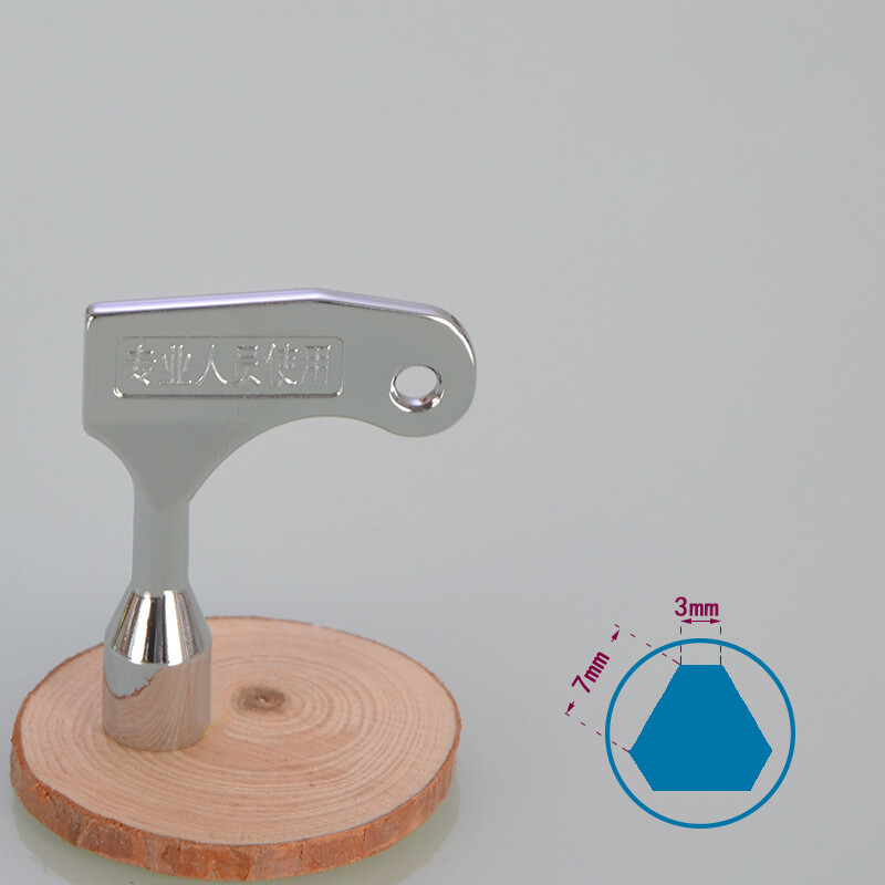 Elevator Emergency Lift Door Release Lock Key Square/Triangle Multifunction Key