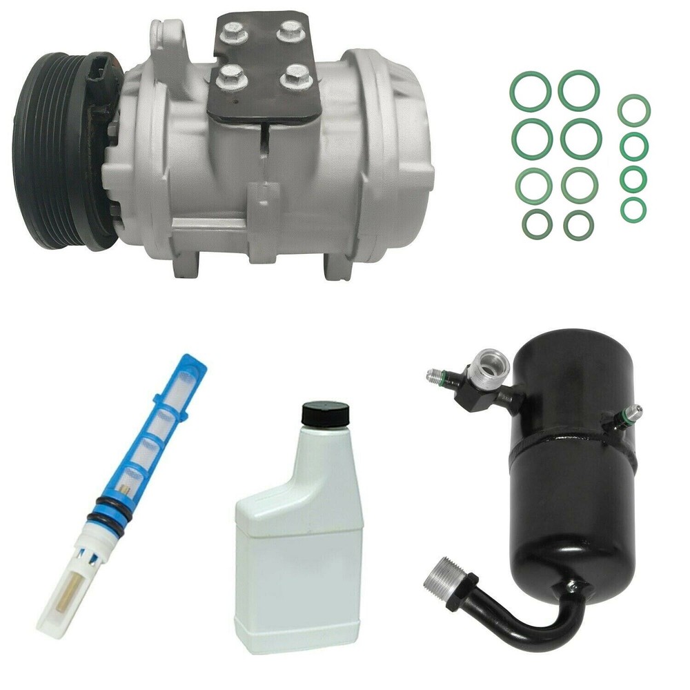 RYC Remanufactured Complete AC Compressor Kit DE33 (EG111)