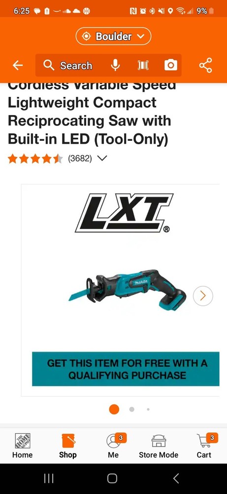 18v Makita Recipicating Saw