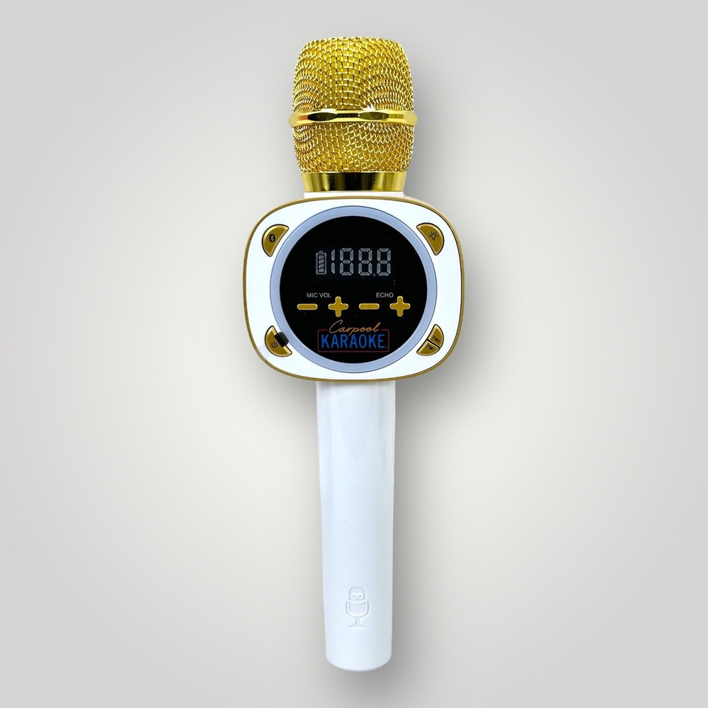 Carpool Singing Machine Carpool Karaoke The Mic Bluetooth Microphone WORKS