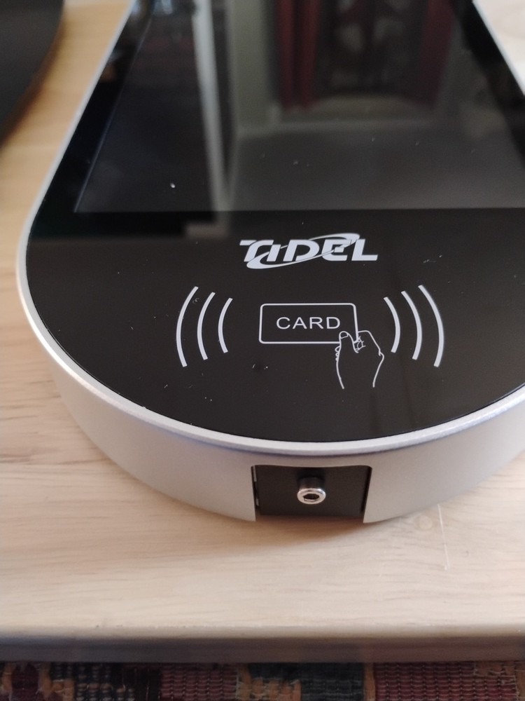 Tidel IES-50 Facial Recognition System with 4ft, Adjustable Height Mount.