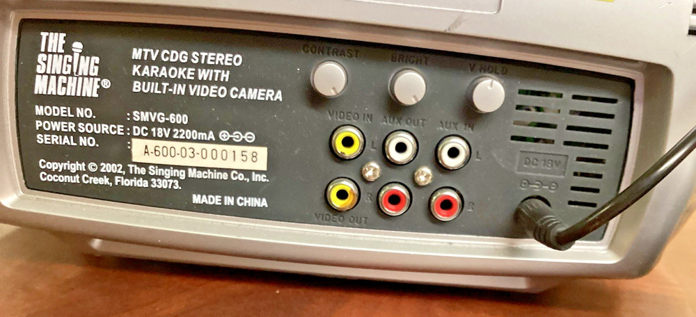 MTV The Singing Machine Karaoke