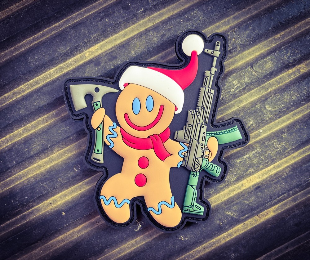 Patriot Patch Co. - Tactical Gingerbread Man - Patch