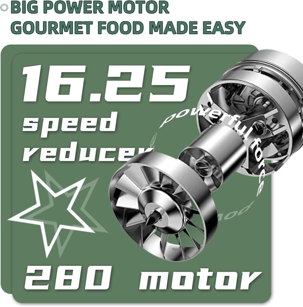 3 Speed Hand Mixer w/ Flex Edge Beaters Auto-Scrape Design for Baking Whipping