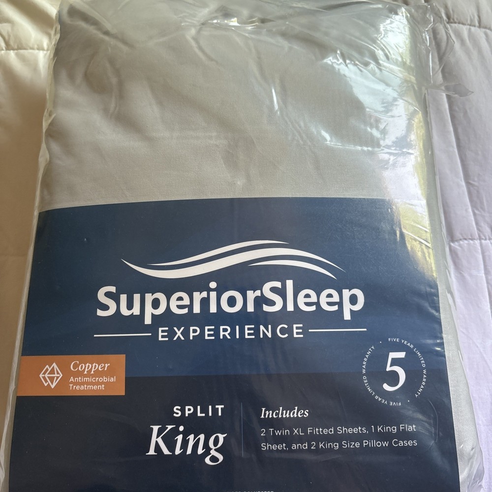 Superior sleep experience splitting set