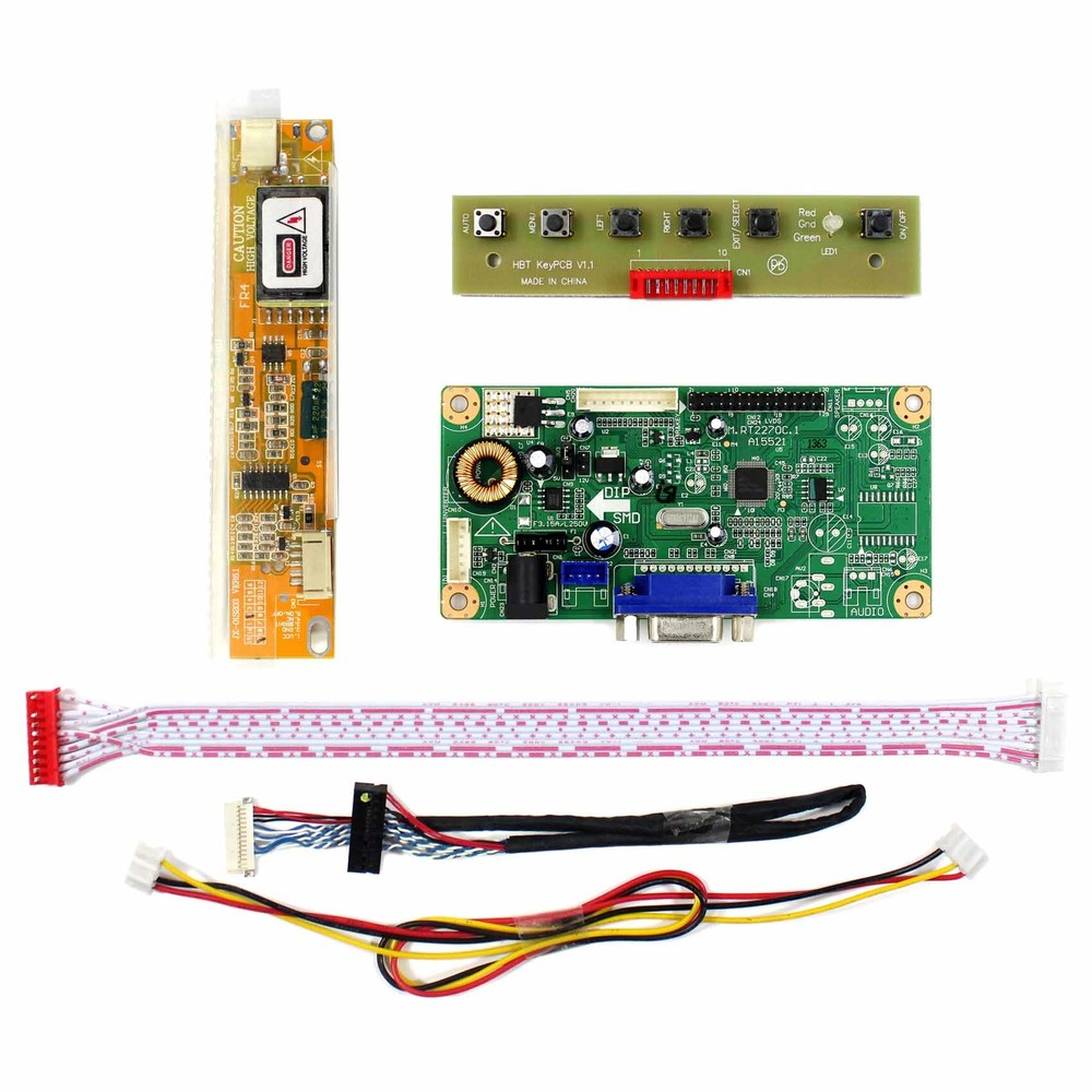 VGA LCD Controller Board for 10.4inch LTD104SE5S 1024x768 LCD Screen
