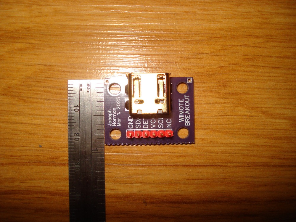 Wii Classic Controller / Wiimote Breakout Board PCB